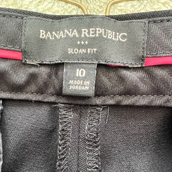 Banana Republic Sloan Fit Cropped Dress Pants - Size 10 - Picture 4 of 5